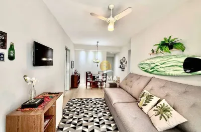 Apartamento com 2 quartos sendo 1 suíte à venda, 88 m² por r$ 760.000 - jardim astúrias - guarujá/sp.