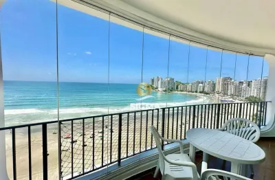 Apartamento com 3 dormitórios à venda, 144 m² por r$ 1.270.000,00 - jardim astúrias - guarujá/sp