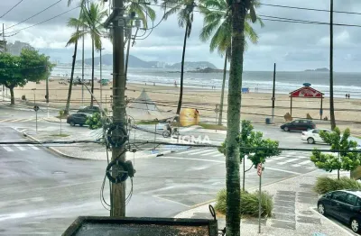 Apartamento  frente mar com 3 dormitórios à venda, 122 m² por r$ 1.100.000 - pitangueiras - guarujá/sp