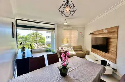 Apartamento com 3 dormitórios à venda, 116 m² por r$ 620.000,00 - praia das pitangueiras - guarujá/sp