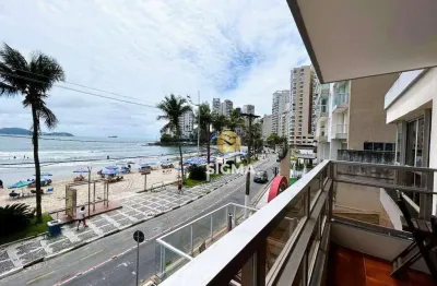 Apartamento com 4 dormitórios à venda, 200 m² por r$ 1.080.000,00 - jardim astúrias - guarujá/sp