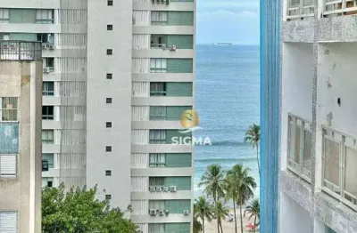 Apartamento com 2 quartos 1 suíte à venda, 100 m² por r$ 690.000 - pitangueiras - guarujá/sp.