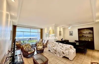 Apartamento com 5 dormitórios à venda, 200 m² por r$ 900.000,00 - pitangueiras - guarujá/sp