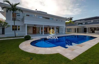 Casa com 4 suítes à venda, 750 m² por r$ 9.600.000 - marina guarujá - guarujá/sp.
