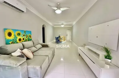 Apartamento com 2 dormitórios à venda, 100 m² por r$ 610.000,00 - pitangueiras - guarujá/sp