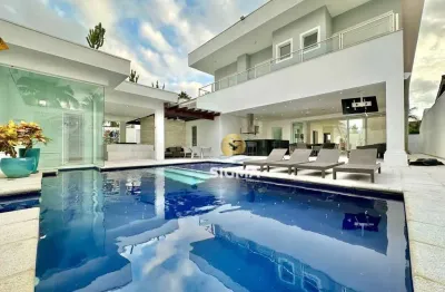Casa com 5 suítes à venda no condomínio jardim acapulco - guarujá/sp.