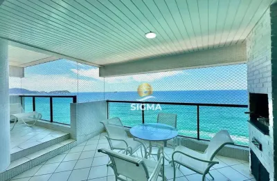 Apartamento com 3 dormitórios à venda, 184 m² por r$ 1.800.000,00 - pitangueiras - guarujá/sp