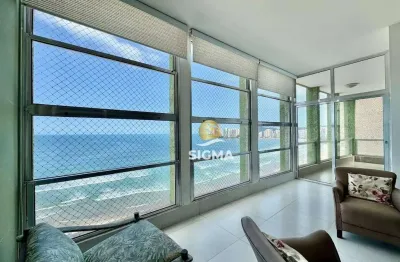 Apartamento com 4 dormitórios sendo 1 suíte  à venda, 150 m² por r$ 1.000.000 - praia pitangueiras - guarujá/sp.