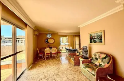 Cobertura com 3 quartos sendo 1 suíte à venda, 201 m² por r$ 1.000.000 - pitangueiras - guarujá/sp.