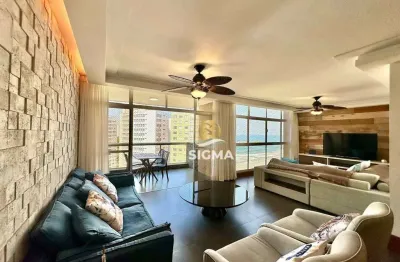 Perto do mar - apartamento com 3 suítes à venda, 145 m² por r$ 1.450.000 - pitangueiras - guarujá/sp.