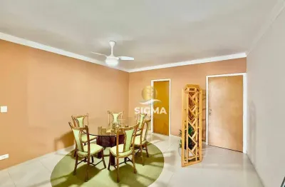 Apartamento com 3 dormitórios sendo 1 suíte à venda, 120 m² por r$ 620.000 - pitangueiras - guarujá/sp.