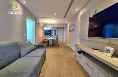 Apartamento com 2 dormitórios à venda, 88 m² por r$ 1.000.000,00 - jardim astúrias - guarujá/sp