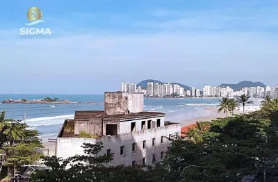 Apartamento com 2 dormitórios à venda na praia das pitangueiras, guarujá/sp.