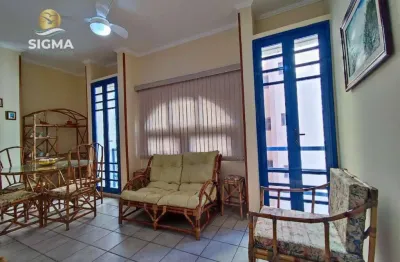 Apartamento na praia do tombo de 2 dormitórios com 1 vaga. guarujá-sp.