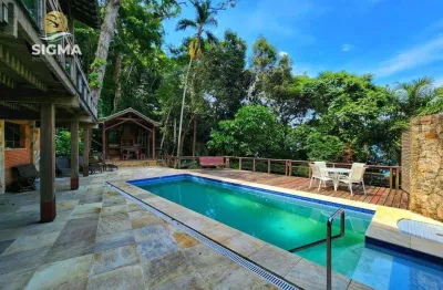Casa com 4 dormitórios à venda no sorocotuba,  guarujá/sp