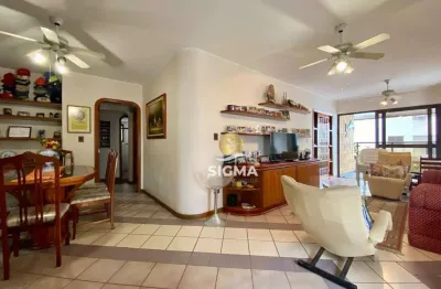 Apartamento com 3 quartos sendo 1 suíte à venda, 140 m² por r$ 735.000 - pitangueiras - guarujá/sp.