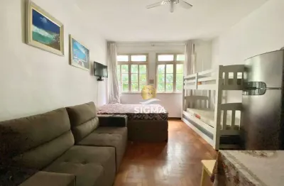 Apartamento com 1 quarto à venda, 35 m² por r$ 260.000 - pitangueiras - guarujá/sp.