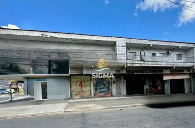 Prédio com 6 lojas e 6 apartamentos à venda, 655 m² por r$ 2.000.000 - (vicente de carvalho) - guarujá/sp.