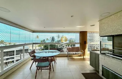 Apartamento com 3 suítes à venda na praia das pitangueiras - guarujá/sp.