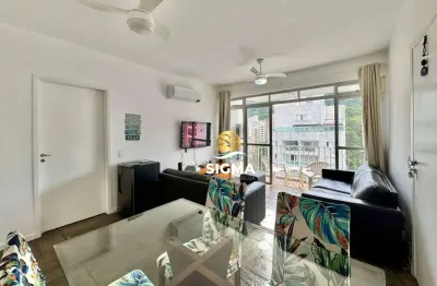 Apartamento com 3 dormitórios à venda, 100 m² por r$ 520.000,00 - pitangueiras - guarujá/sp