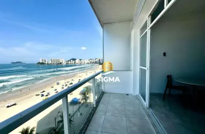 Apartamento com 3 dormitórios quartos sendo sendo 2 suítes à venda, 167,53 m² por r$ 1.300.000 - pitangueiras - guarujá/sp.