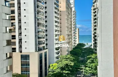 Apartamento com 1 dormitório à venda, 58 m² por r$ 420.000 - pitangueiras - guarujá/sp.
