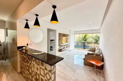 Apartamento com 2 dormitórios sendo 1 suíte à venda, 70 m² por r$ 380.000 - enseada - guarujá/sp.