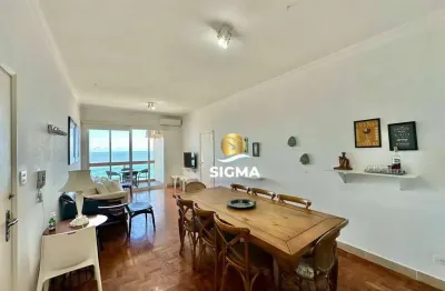 Apartamento com 2 dormitórios à venda, 110 m² por r$ 800.000 - pitangueiras - guarujá/sp.