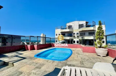 Cobertura com 2 dormitórios, 131 m² - venda por R$ 600.000,00 ou aluguel por R$ 5.500,00/mês - Enseada - Guarujá/SP