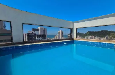 Cobertura com 3 dormitórios sendo 1 suíte  à venda, 236 m² por r$ 1.400.000 - jardim astúrias - guarujá/sp
