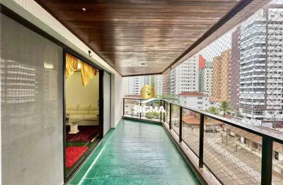Apartamento com 3 dormitórios à venda, 130 m² por r$ 580.000,00 - pitangueiras - guarujá/sp