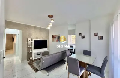 Apartamento com 2 dormitórios sendo 1 suíte  à venda, 75 m² por r$ 680.000 - praia das astúrias - guarujá/sp.