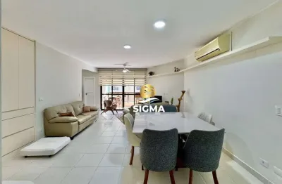 Apartamento com 4 dormitórios sendo 2 suítes à venda, 160 m² por r$ 980.000 - pitangueiras - guarujá/sp.