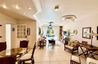 Apartamento com 3 dormitórios sendo 1 suíte à venda, 115 m² por r$ 760.000 - pitangueiras - guarujá/sp.