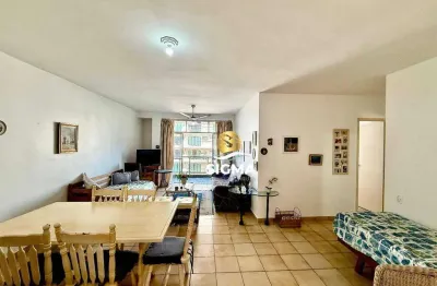 Apartamento com 3 dormitórios sendo 1 suíte à venda, 115 m² por r$ 630.000 - pitangueiras - guarujá/sp.