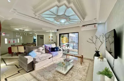 Apartamento com 3 suítes à venda, 150 m² por r$ 1.000.000 - pitangueiras - guarujá/sp.
