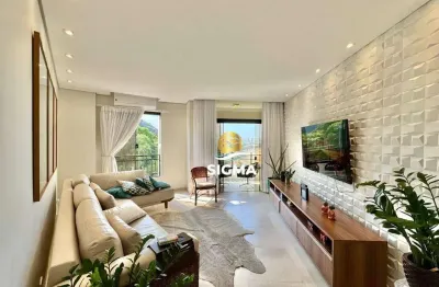 Apartamento com 3 dormitórios sendo 1 suíte  à venda, 116 m² por r$ 850.000 - praia das pitangueiras - guarujá/sp.