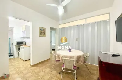 Apartamento com 2 dormitórios à venda, 50 m² por r$ 360.000 - pitangueiras - guarujá/sp.