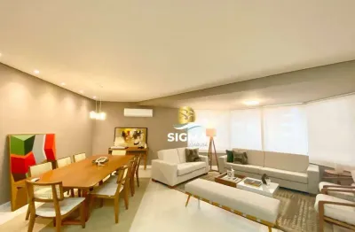 Apartamento com 4 dormitórios sendo 2 suítes à venda, 225 m² por r$ 1.190.000 - pitangueiras - guarujá/sp.