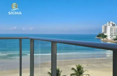 Apartamento com 3 dormitórios à venda, 90 m² por r$ 860.000,00 - jardim astúrias - guarujá/sp
