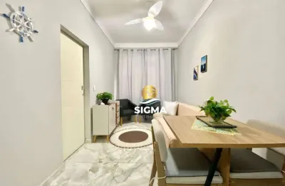 Apartamento com 1 dormitório à venda, 35 m² por r$ 320.000,00 - pitangueiras - guarujá/sp