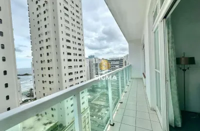 Apartamento com 2 dormitórios à venda, 80 m² por r$ 450.000,00 - pitangueiras - guarujá/sp