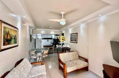 Apartamento com 2 dormitórios à venda, 68 m² por r$ 650.000,00 - pitangueiras - guarujá/sp