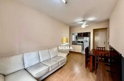 Apartamento com 1 dormitório à venda, 53 m² por r$ 250.000,00 - enseada - guarujá/sp