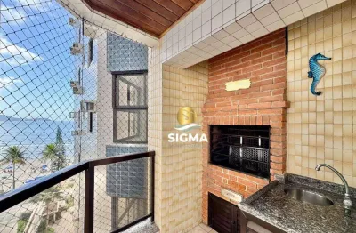 Apartamento com 4 dormitórios sendo 1 suíte  à venda, 126 m² por r$ 1.300.000 - jardim astúrias - guarujá/sp