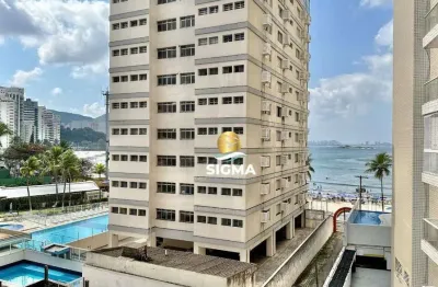 Apartamento com 2 dormitórios sendo 1 suíte à venda, 68 m² por r$ 690.000 - jardim astúrias - guarujá/sp.