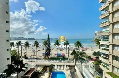 Apartamento com 3 dormitórios sendo 1 suíte  à venda, 136 m² por r$ 1.500.000 - jardim astúrias - guarujá/sp.