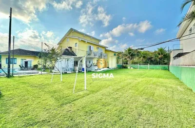 Casa com 5 quartos sendo 4 suítes à venda, 400 m² por r$ 3.700.000 - jardim acapulco - guarujá/sp.