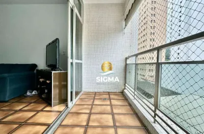 Apartamento com 2 dormitórios à venda, 90 m² por r$ 530.000 - pitangueiras - guarujá/sp.