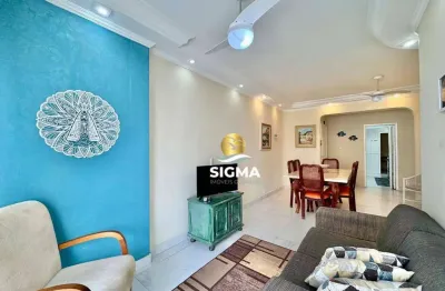 Apartamento com 2 dormitórios à venda, 95 m² por r$ 590.000,00 - pitangueiras - guarujá/sp